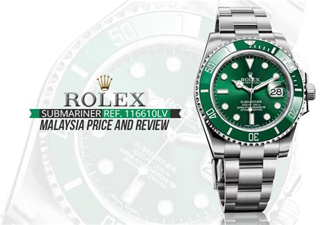 Rolex green Hulk price malaysia